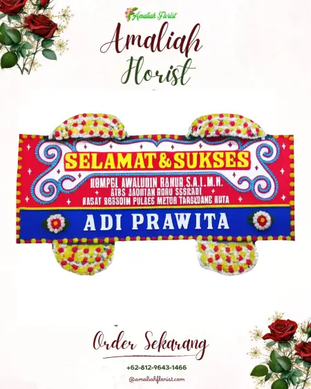 Papan Bunga Ucapan Selamat Cimandiri