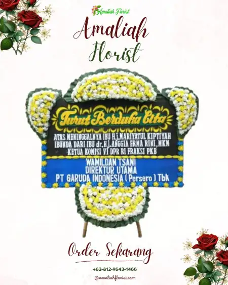 Papan Bunga Duka Cimandiri